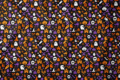 Bright Halloween Seamless Pattern — Patterns preview
